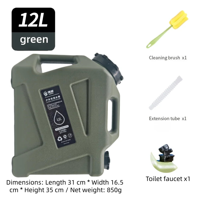Large-Capacity Food-Grade Water Storage Bucket, Outdoor Storage Bucket, Suitable for Camping, Outdoor Gatherings and Travel Use