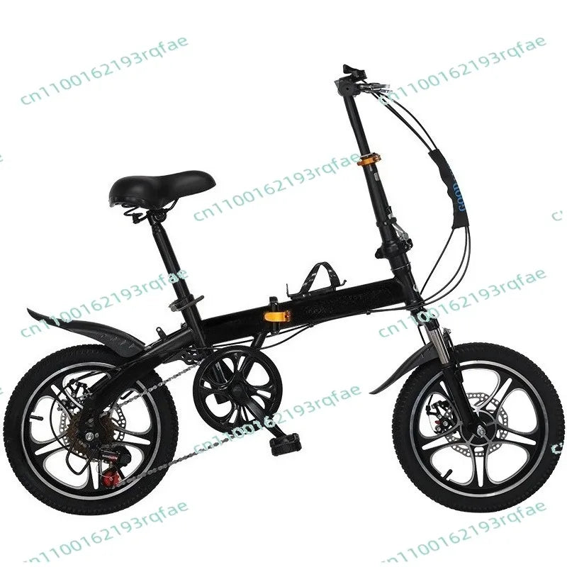 20-inch Gift Variable Speed Student Bicycle Men's and Women's Ultra-light Small Pedals  Wholesale Folding Bicycle