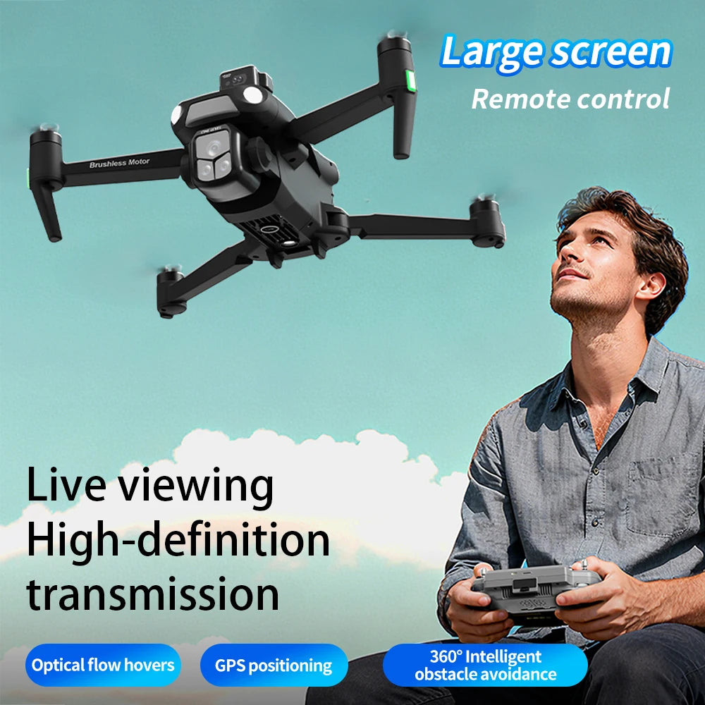 For Genuine A1R 3S 5G Screen-Controlled Drone with Laser 360 Obstacle Avoidance GPS Return Home 8K Camera for Aerial Photography