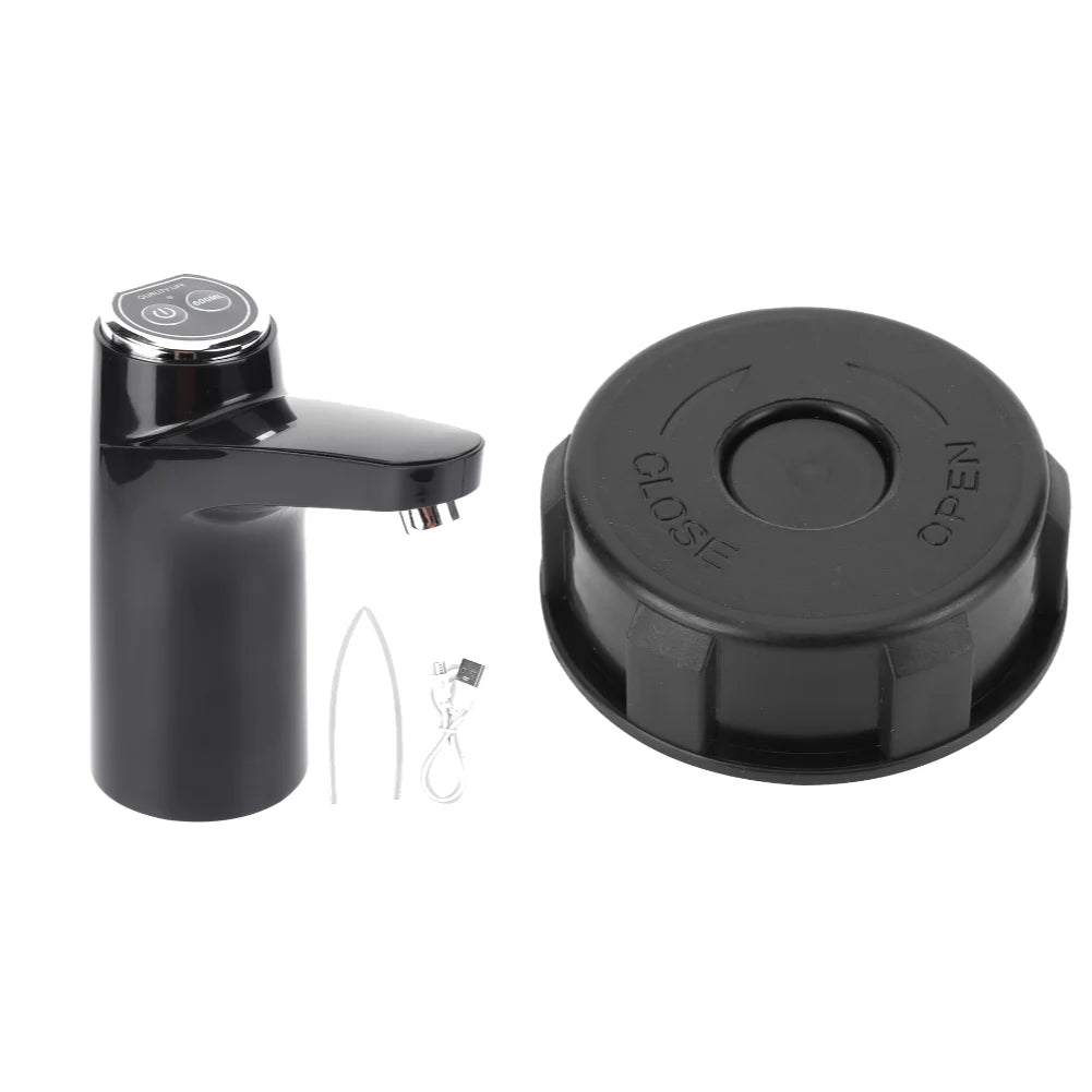 11L/12L Large Water Tank Outdoor Water Bin with Faucet & USB Rechargeable Electric Water Pump Water Tank for Camping Fishing