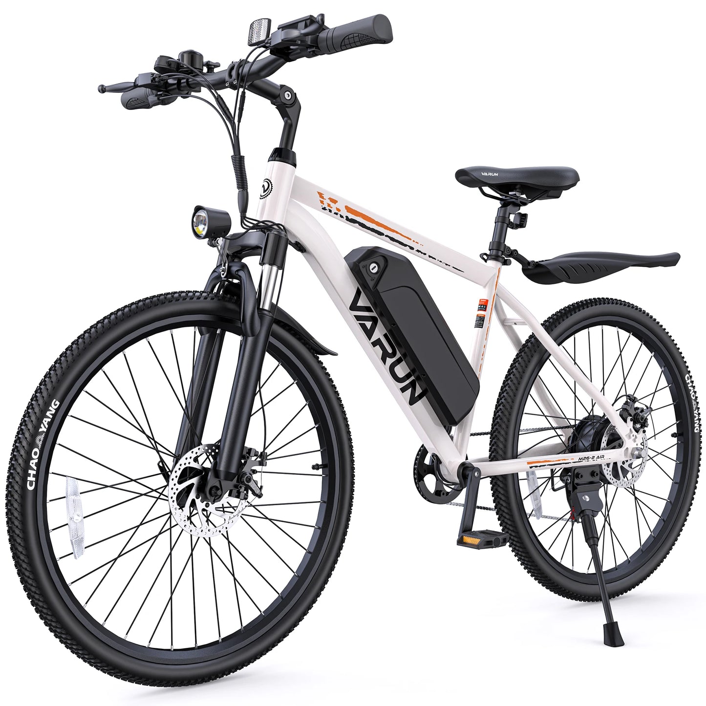 Varun M26-2 Air Adult Electric Bike, 500W Electric Bicycle, 36V 7.8Ah, 26" MTB E-bike, 32km/h Mountain Ebike, 1-Year Warranty