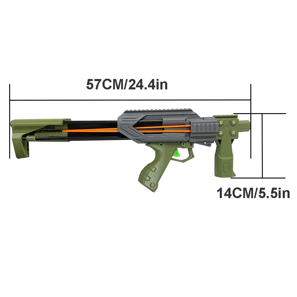 Multi functional arrow launch slingshot，automatic-fire trigger slingshot, Heavy duty continuous launch catapult