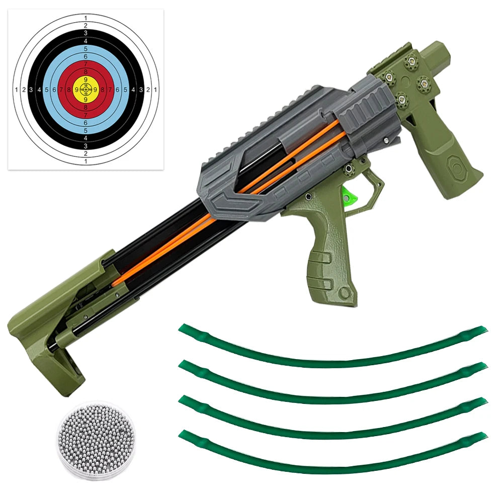 Multi functional arrow launch slingshot，automatic-fire trigger slingshot, Heavy duty continuous launch catapult