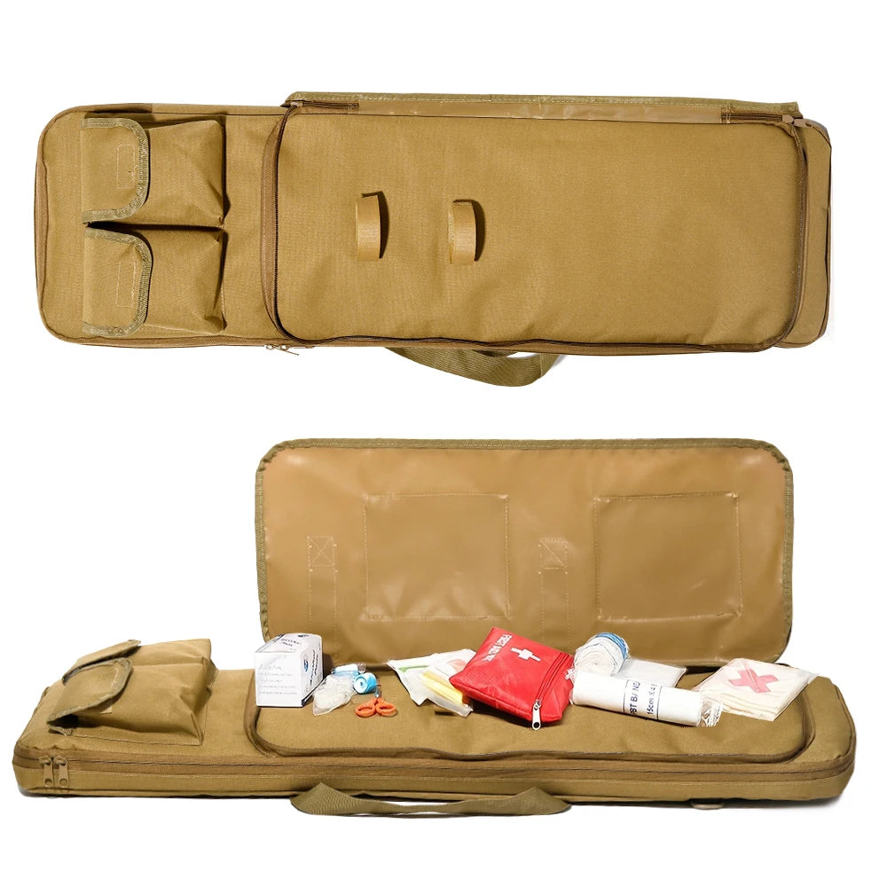 94cm 120cm Double Long Gun Bag Soft Rifle Case Rifle Backpack Shooting Carry Shoulder Bags for Hunting Accesories