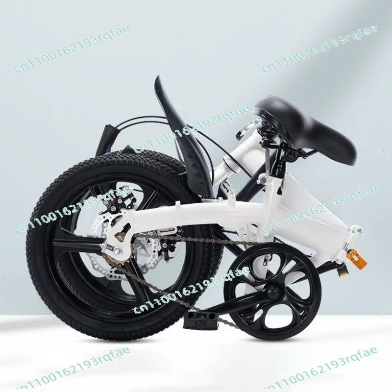 20-inch Gift Variable Speed Student Bicycle Men's and Women's Ultra-light Small Pedals  Wholesale Folding Bicycle