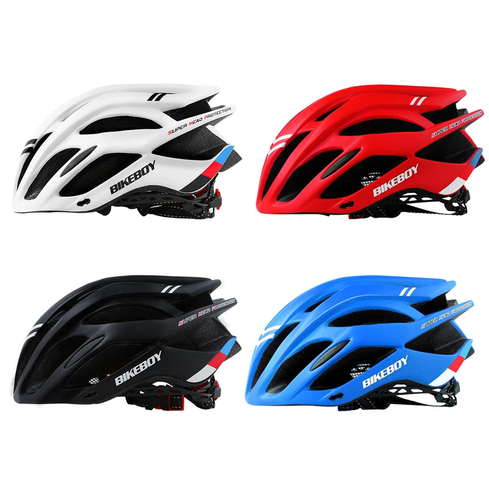 EPS PC Cycling Helmet Breathable Adjustable Bicycle Helmet Sport Mountain Bike MTB Safety Cap Cycling Equipment