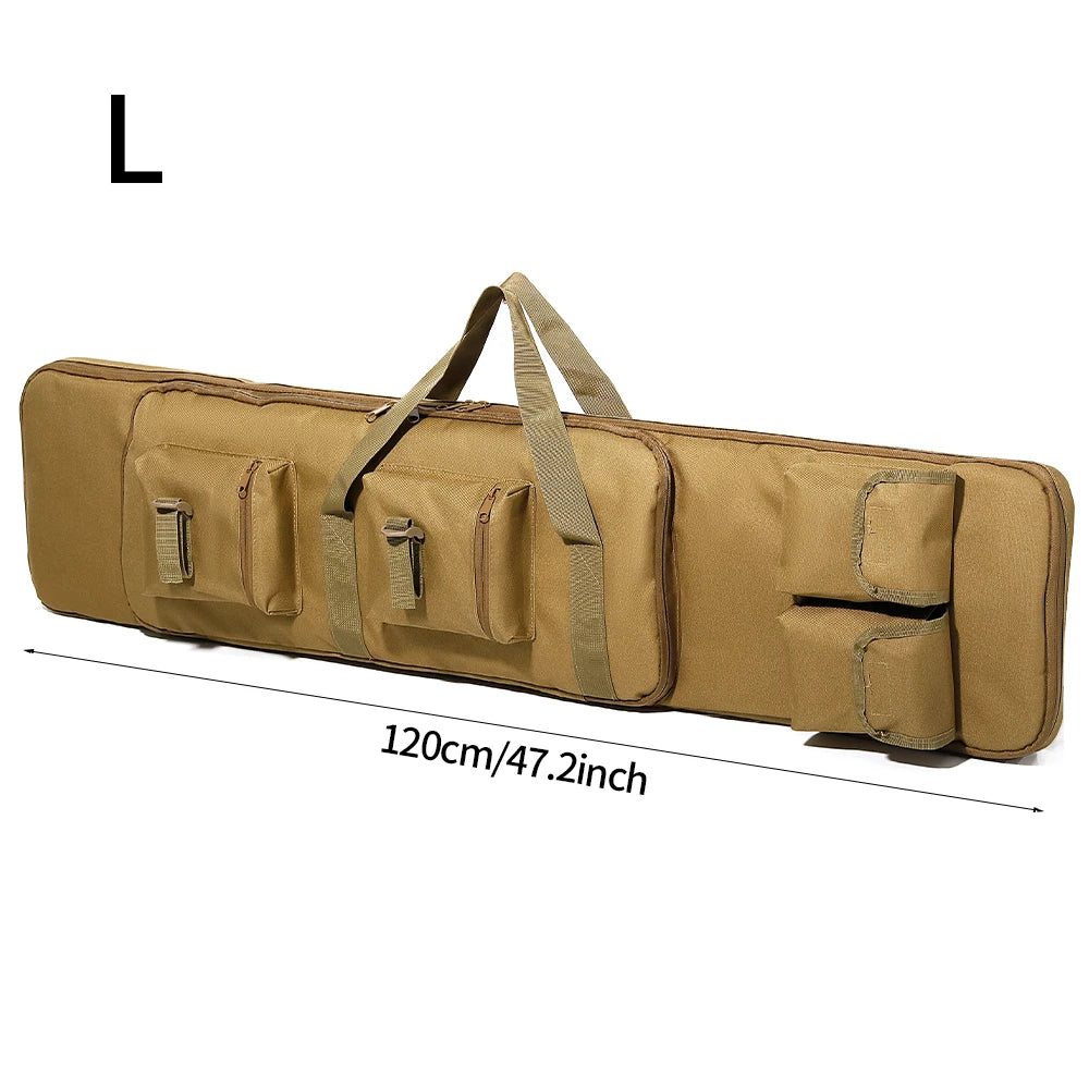 94cm 120cm Double Long Gun Bag Soft Rifle Case Rifle Backpack Shooting Carry Shoulder Bags for Hunting Accesories