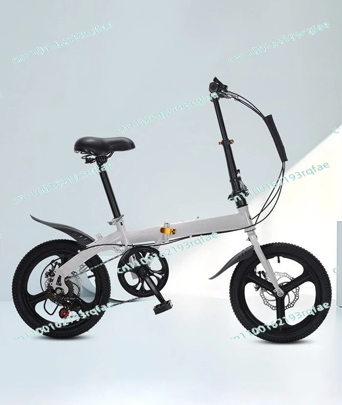 20-inch Gift Variable Speed Student Bicycle Men's and Women's Ultra-light Small Pedals  Wholesale Folding Bicycle