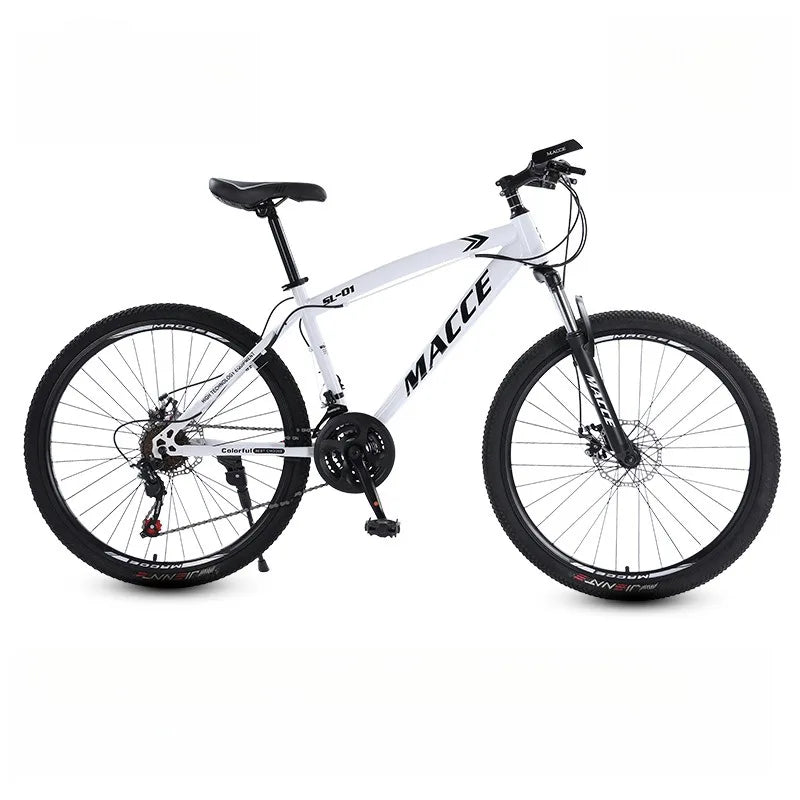 Outdoor mountain biking for adults, students, and students, 24/26-inch bike with shock absorption and speed control