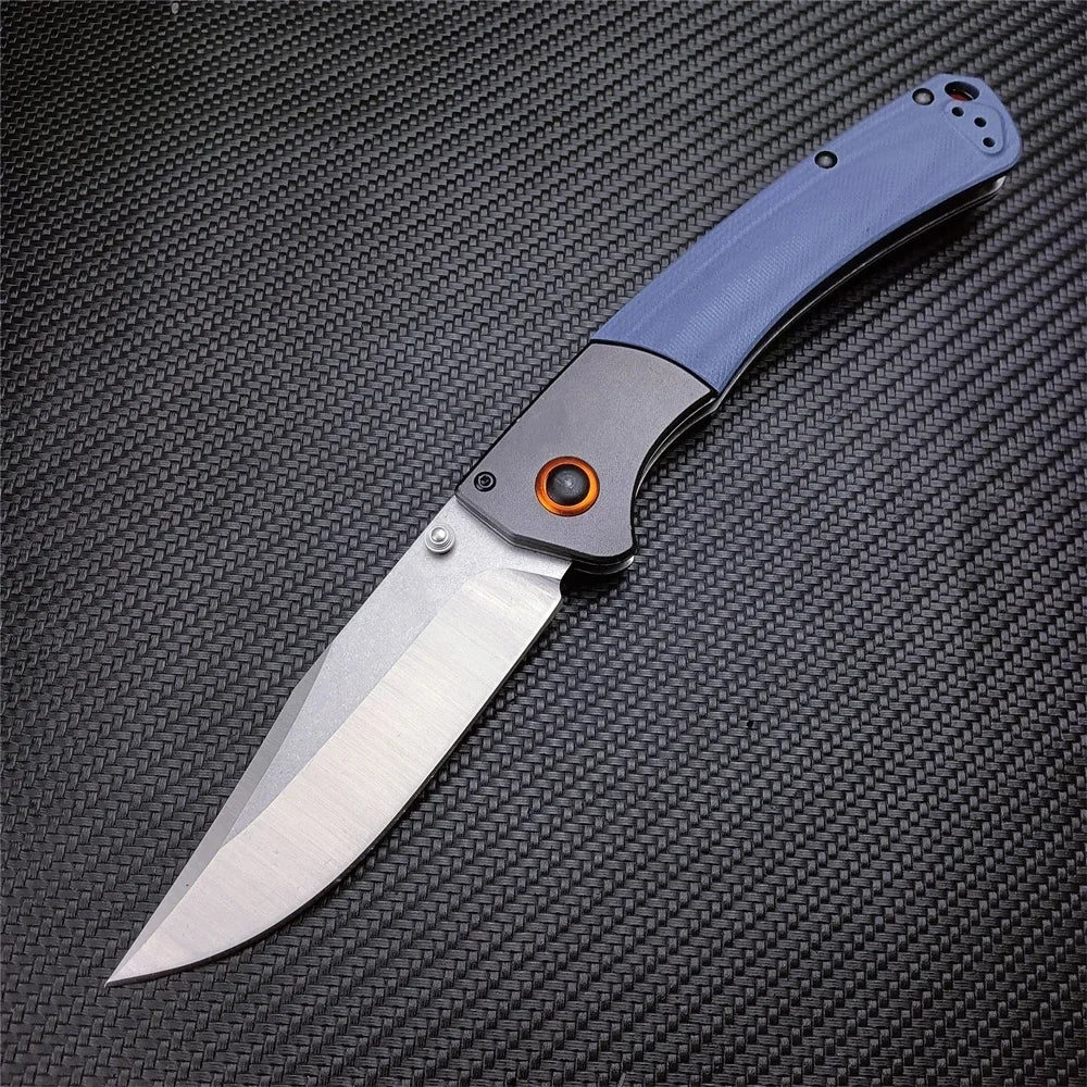 BM 15080 Folding EDC Knives Damascus/S30V Blade Wood/G10 Handles Hunting EDC Outdoor Camping Survival Tactical Pocket Multitools