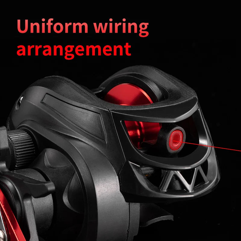 ROOBLINOS AC Spinning Reel, 6.3:1 High Speed Gear Ratio, 8kg Max Drag, Smooth Powerful Fishing Reel for Fresh & Saltwater