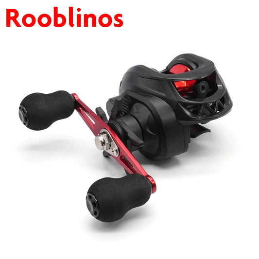 ROOBLINOS AC Spinning Reel, 6.3:1 High Speed Gear Ratio, 8kg Max Drag, Smooth Powerful Fishing Reel for Fresh & Saltwater