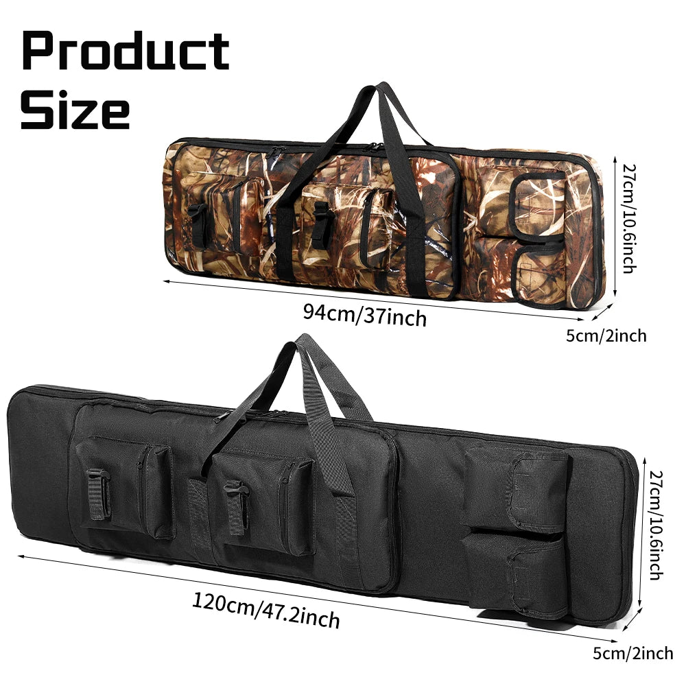 94cm 120cm Double Long Gun Bag Soft Rifle Case Rifle Backpack Shooting Carry Shoulder Bags for Hunting Accesories